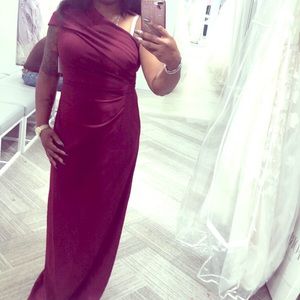 David’s Bridal Bridesmaid Dress